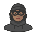 Avatar of burglar black female