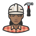 Avatar of carpenter black female
