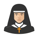 Avatar of catholic clergy asian female