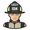 Avatar of firefighter asian female