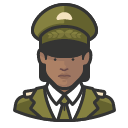 Avatar of military general black female