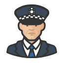 Avatar of police officer scotland yard asian man
