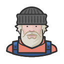Avatar of aslaskan fisherman caucasian man