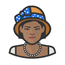 Avatar of avatar cloche hat woman african