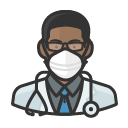 Avatar of avatar doctor black male coronavirus