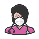 Avatar of avatar nurse white female coronavirus