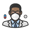 Avatar of avatar pharmacist black male coronavirus
