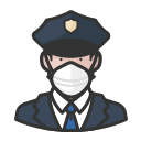 Avatar of avatar police white male coronavirus