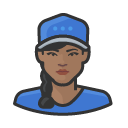 Avatar of baseball caps 2 black female