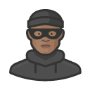 Avatar of burglar black male