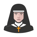 Avatar of catholic clergy white female
