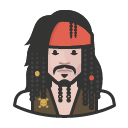 Avatar of celebrity captain jack sparrow pirate carribean