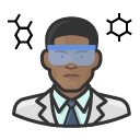Avatar of chemist black male