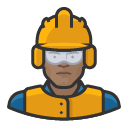 Avatar of construction crew black male