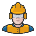 Avatar of construction crew white male