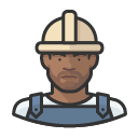 Avatar of construction workers black male