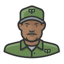 Avatar of eco worker black male