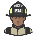 Avatar of firefighter black female