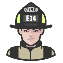 Avatar of firefighter white female