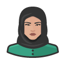 Avatar of muslim attire arab female