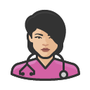 Avatar of nurse asian female