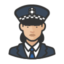 Avatar of police officer scotland yard asian woman