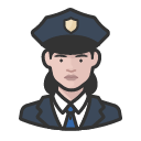 Avatar of police officers white female