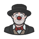 Avatar of sad hobo clown avatar