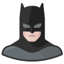 Avatar of superhero batman dark knight black african