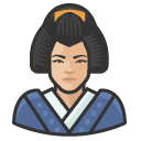 Avatar of traditional attire japanese female