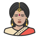 Avatar of traditional indian female