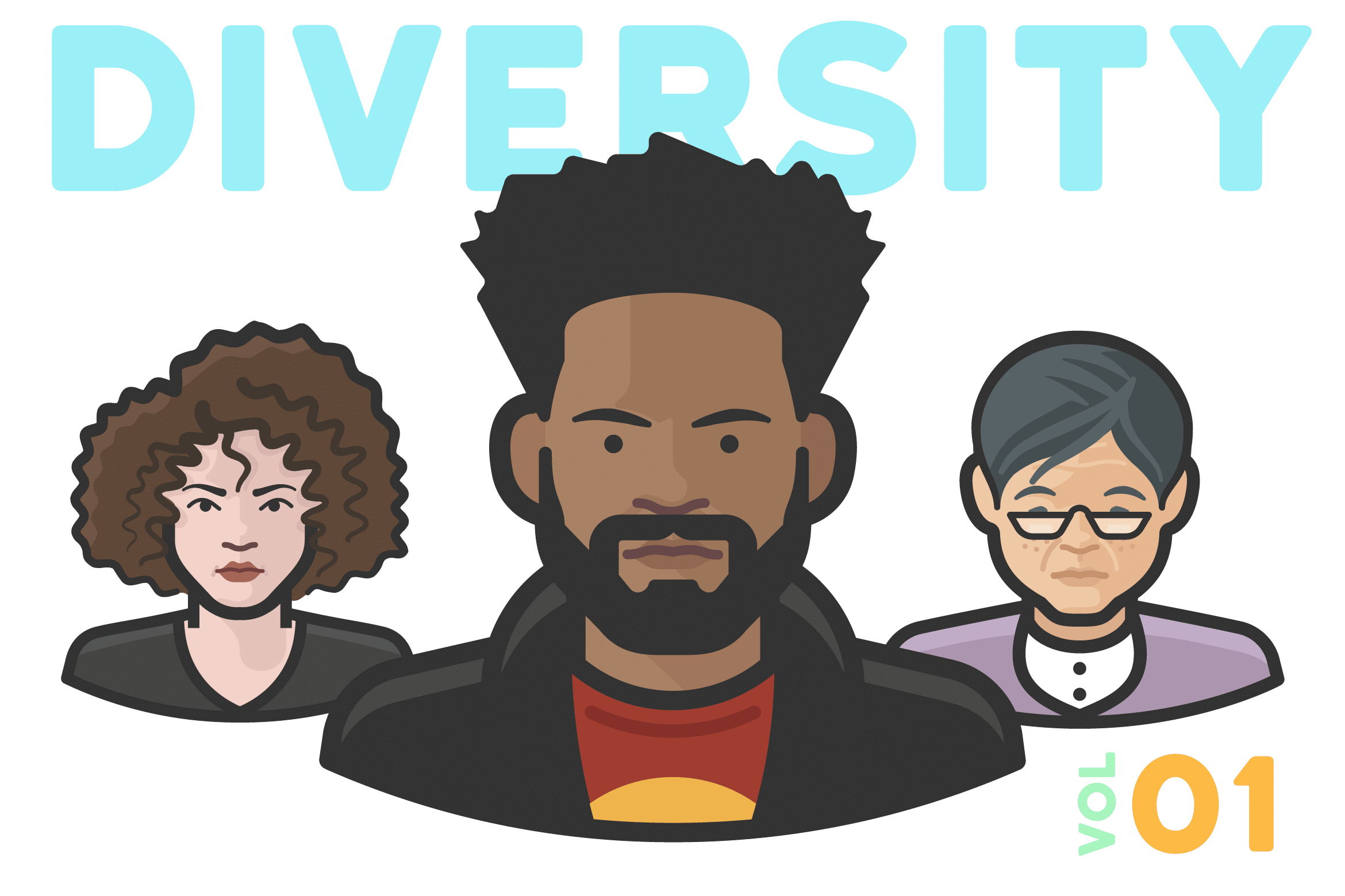Diversity Avatars Image